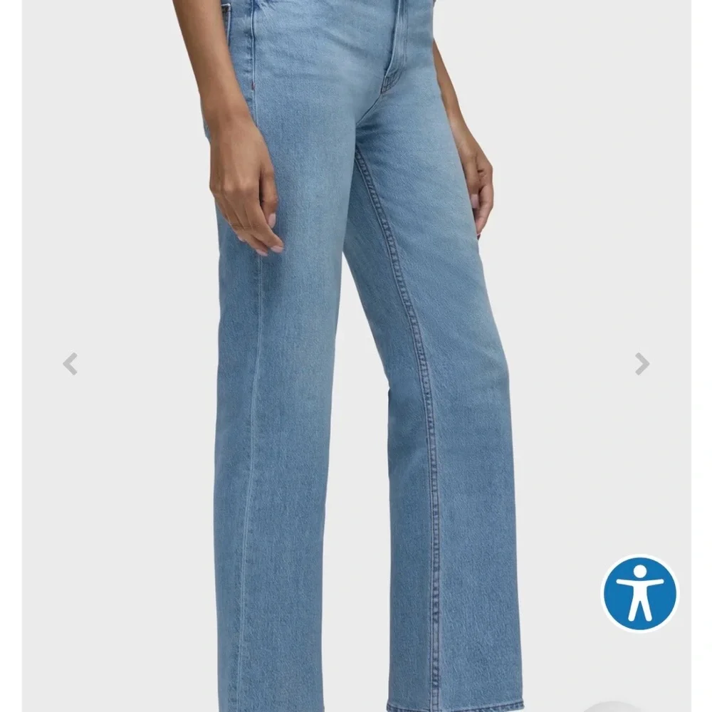 Hudson Jeans Womens Remi Americana Straight Jean, Blue - Picture 3 of 10